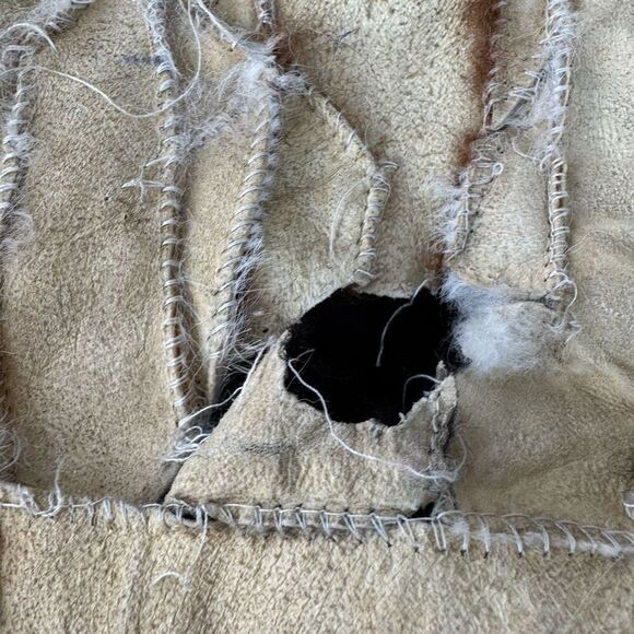 Vintage Peruvian Alpaca Wool Large Tapestry Rug/Hanging Wall Art, 22x32” - Picture 5 of 5